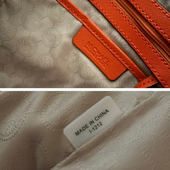 MICHAEL Michael Kors Orange Tote Bag - Picture 4 of 16